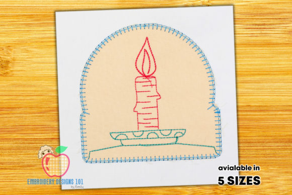 Candle in the Box – Holiday Embroidery Design Review