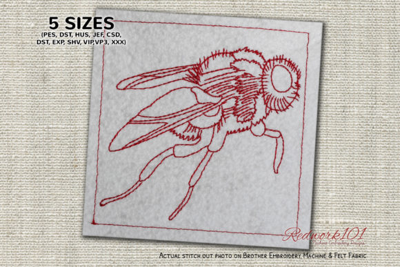 Creepy Botfly: A Bold Bug Design for Craft Fair Success