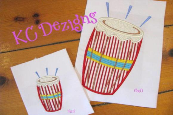 Drum Applique Review for Holiday Embroidery Collections