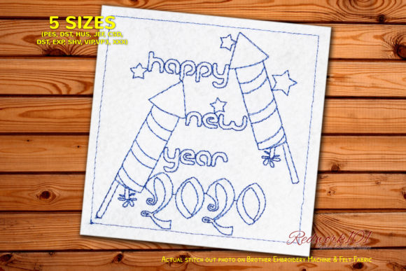 Firework Rocket with 2020 New Year: A Designer’s Review for Personalized Gifts