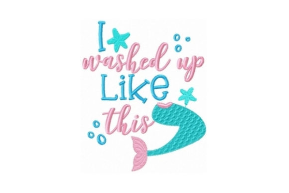 I Washed Up Like This: Beach Embroidery for Boutique Apparel