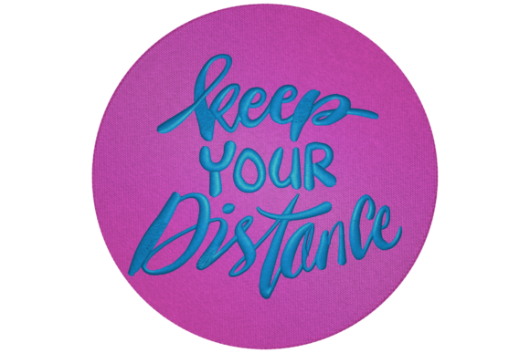 Keep Your Distance: A Designer’s Honest Take on This Embroidery Design