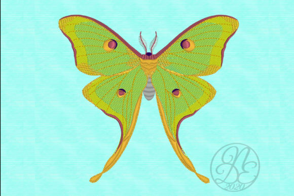 Luna Moth β ITH Embroidery Review for Real Projects
