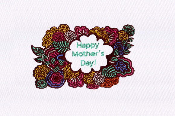 Mother s Day Embroidery Design Review for Craft Fair Sellers