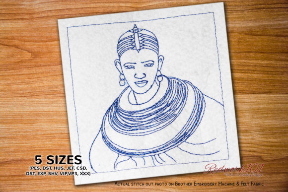 Native African Redwork: Seasonal Designer Review